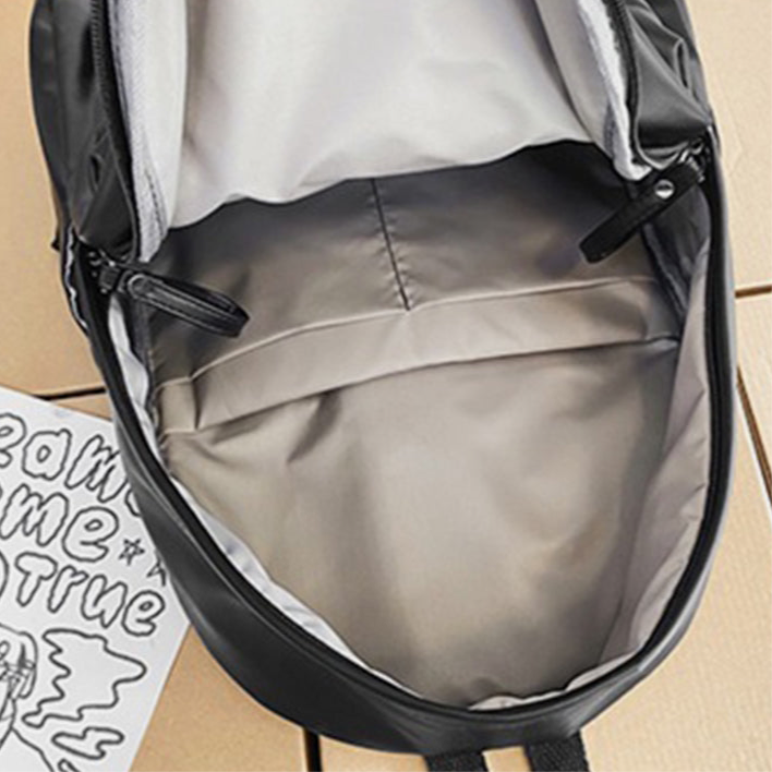 BEST SELLER | PU Leather Zip Backpack Bag in 4 Colours