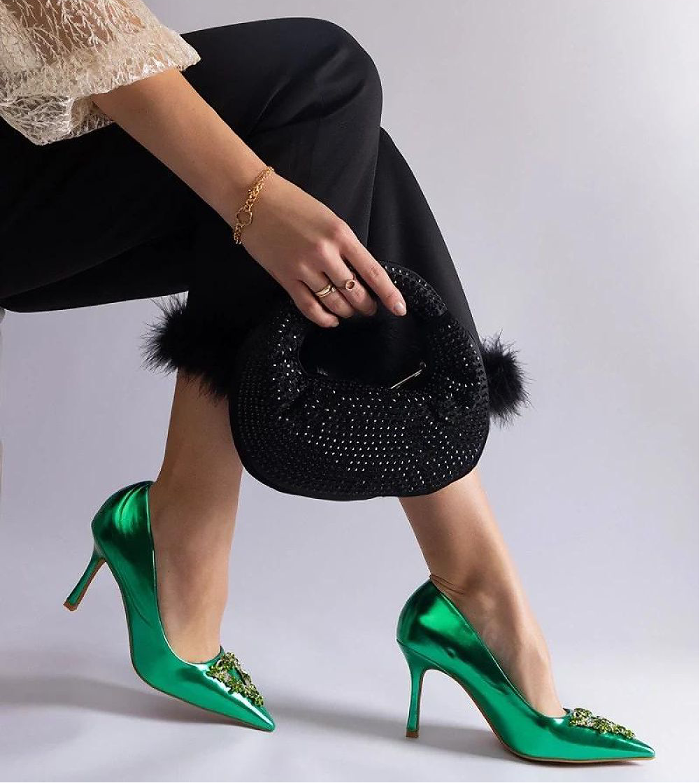 Metallic High Heels PRIMO in 2 Colours