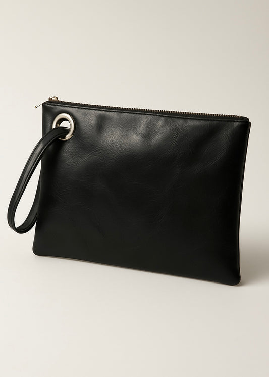 Looking At You PU Leather Wristlet