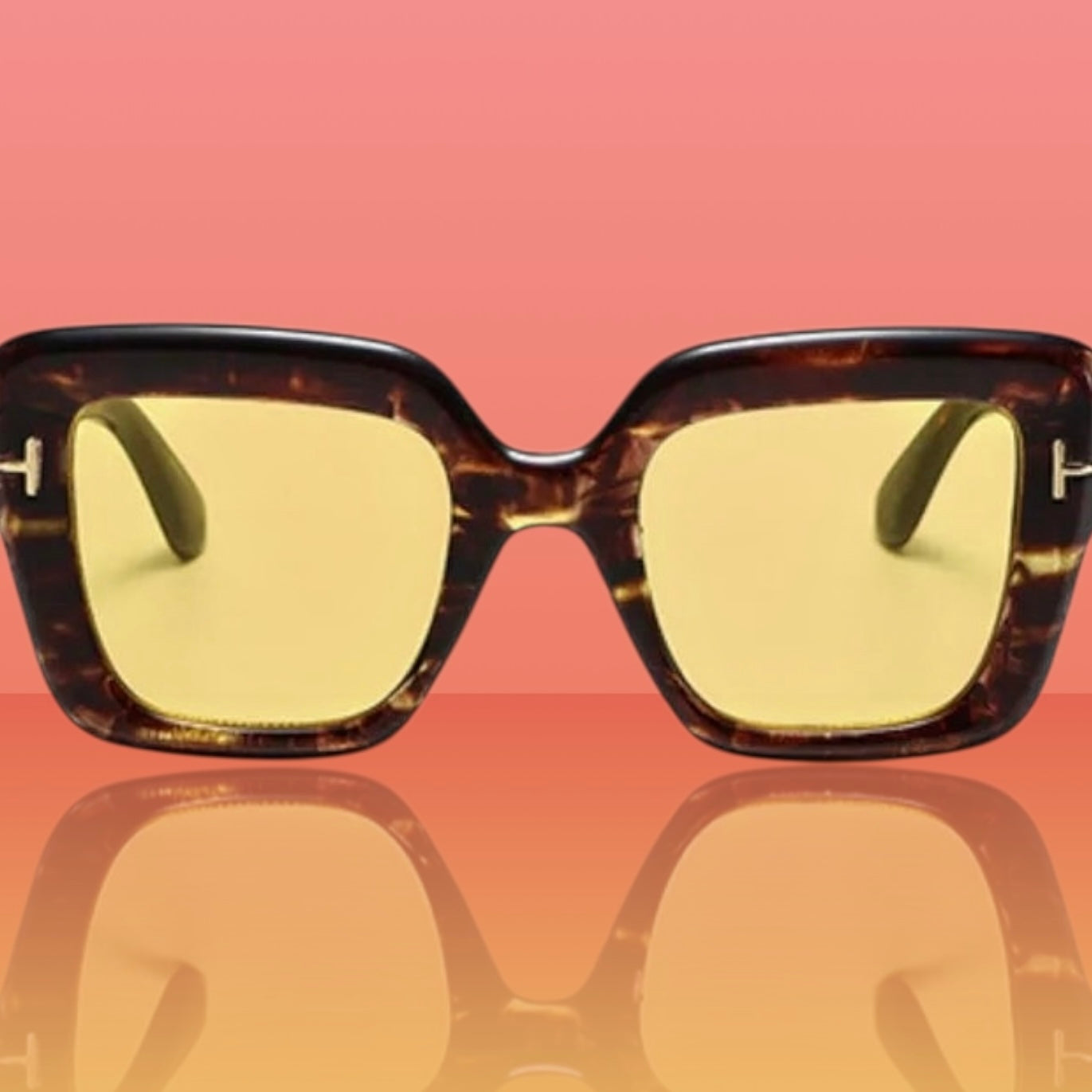 Polycarbonate Frame Square UV400 Sunglasses in 6 Colours