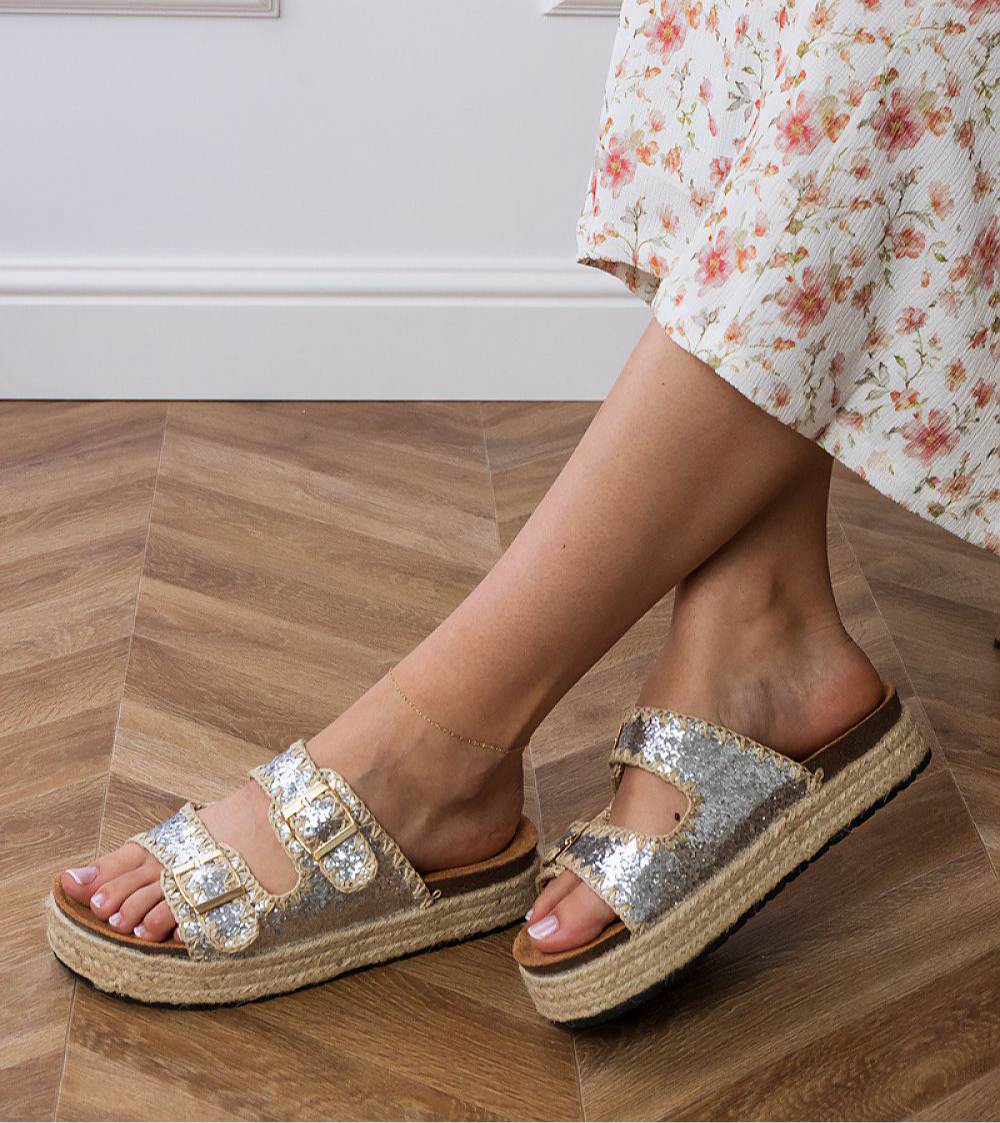European Buckles Platform Flip-flops PRIMO; Limited Inventory