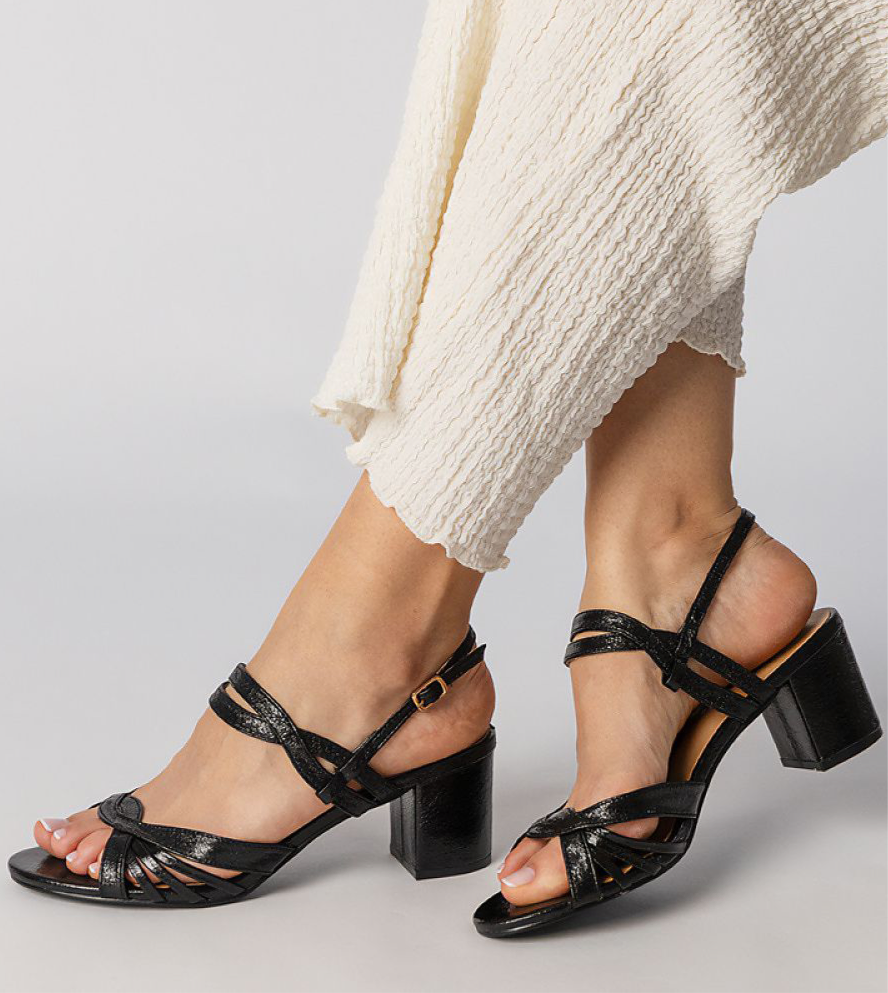 European Block Heel Sandals PRIMO; Limited Inventory
