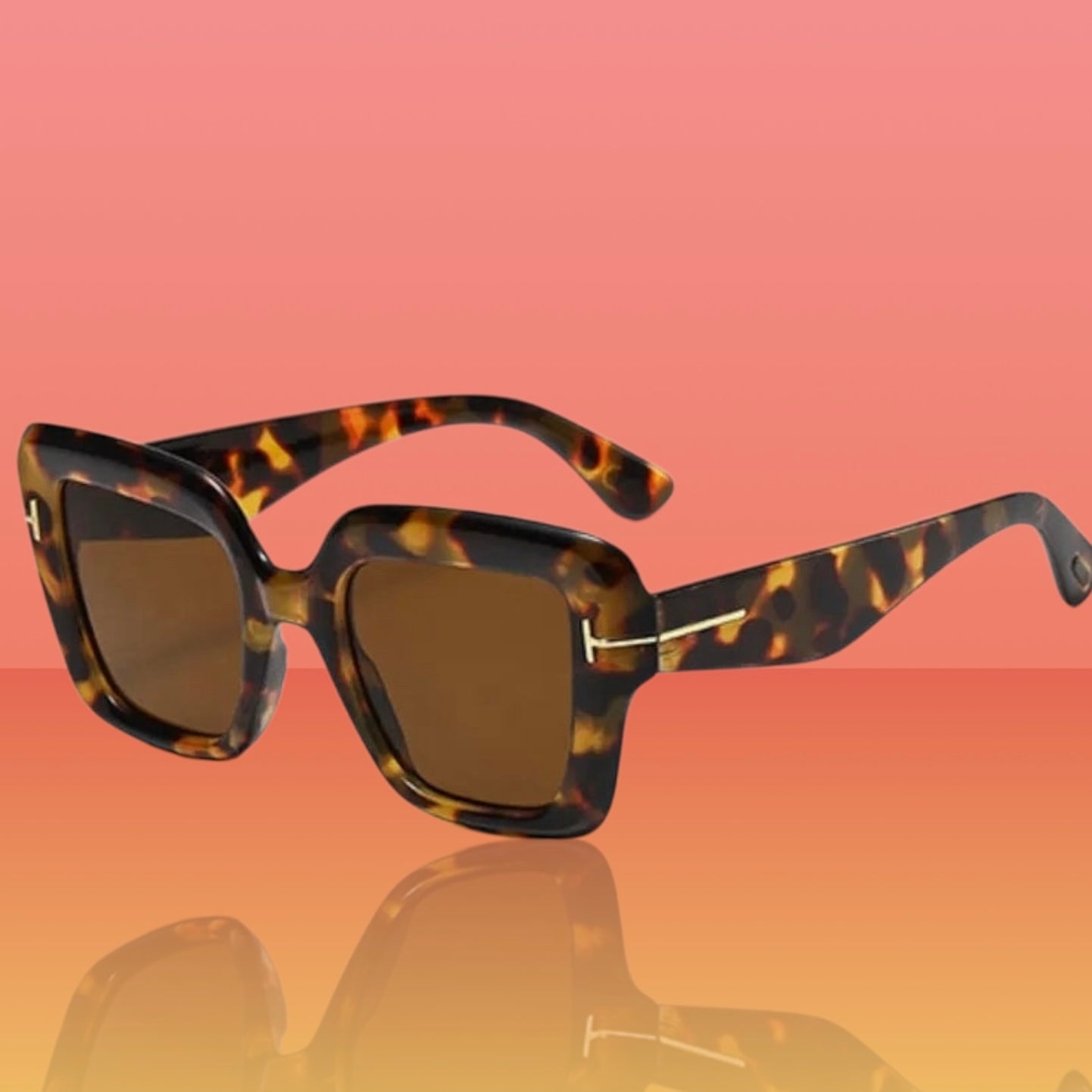 Polycarbonate Frame Square UV400 Sunglasses in 6 Colours