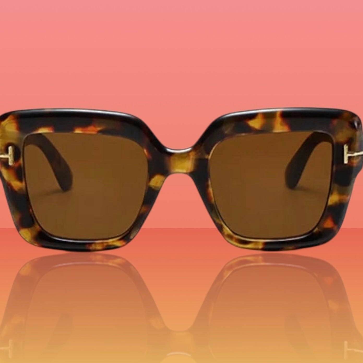 Polycarbonate Frame Square UV400 Sunglasses in 6 Colours