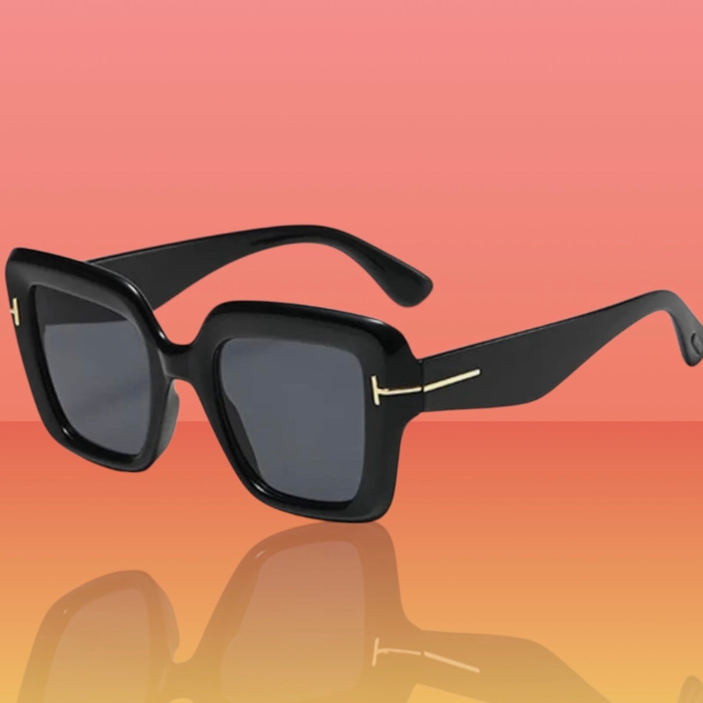 Polycarbonate Frame Square UV400 Sunglasses in 6 Colours