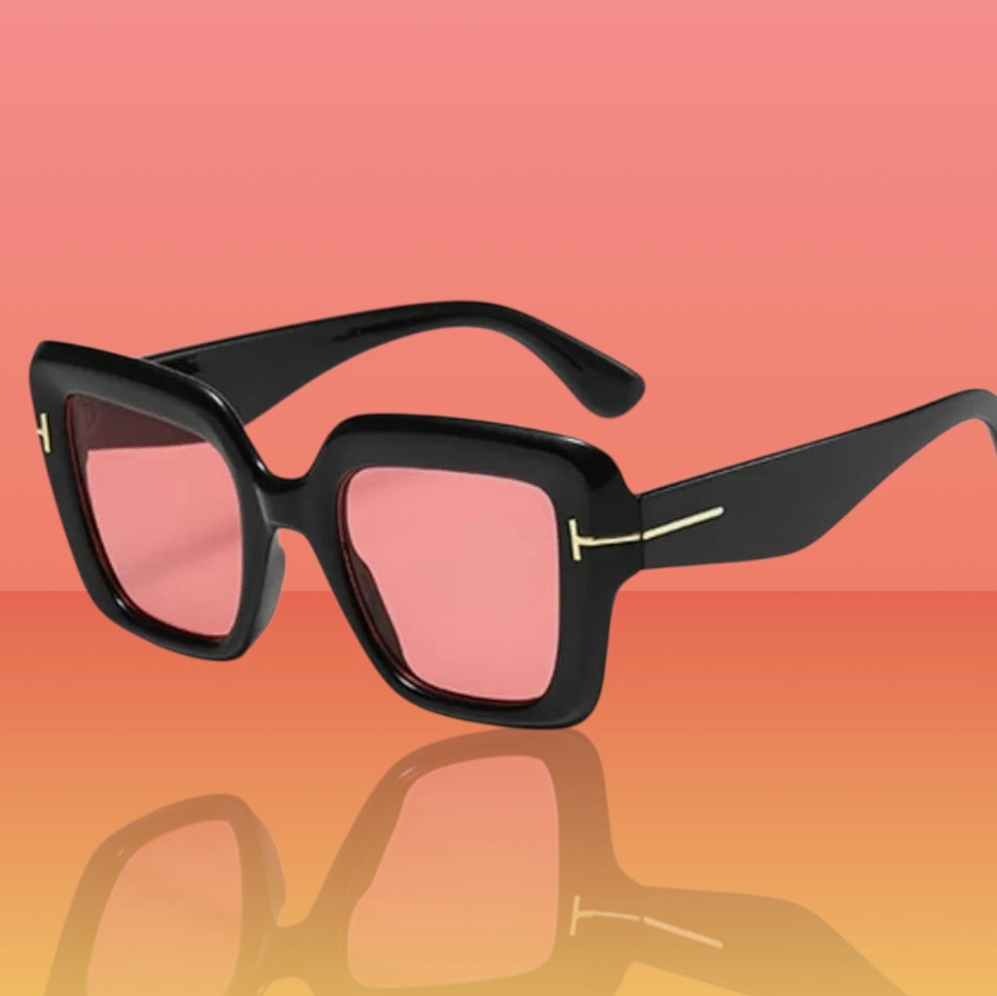 Polycarbonate Frame Square UV400 Sunglasses in 6 Colours