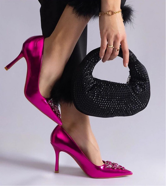 Metallic High Heels PRIMO in 2 Colours