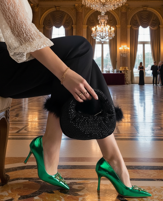 Metallic High Heels PRIMO in 2 Colours