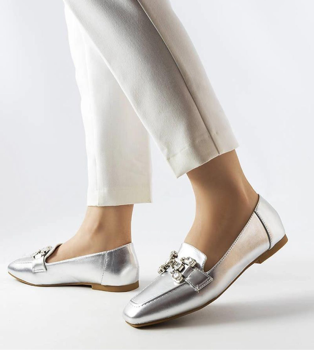 BEST VALUE | European Mocassin Solea in Sliver