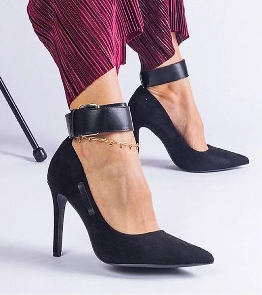 Ankle Strap Pointed Toe High Heels PRIMO